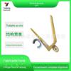 ZF011733 Live Working Fork Brush Head Linha de Distribuição Isolamento Rod Fork Brush Head Varredora de Alta Tensão