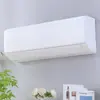 Funda Protectora contra el Polvo para Aire Acondicionado Haier, Xiaomi, Midea, Universal Blanca de Cobertura Total Alta Elasticidad Colgante para Evitar el Flujo Directo