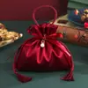 Saco de doces de alta qualidade caixa de doces para casamento caixa de doces de alta qualidade borla não dobrável casamento bolsa de doces portátil