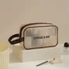 Bolsa cosmética de malla para almohada, bolsa de almacenamiento de malla de gran capacidad, bolsa de aseo portátil para viajes, organizador de viaje para mujer