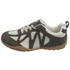 Zapatillas Deportivas Retro de Malla Transpirable con Bloques de Color Alemanas para Mujer Verano 2026 Nuevas Zapatillas Casuales Blancas Ligeras de Suela Gruesa