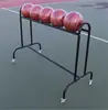 Carrito para Canasta de Baloncesto de Tres Puntos, Carrito para Balones, Estante de Exhibición para Balones de Fútbol de Entrenamiento, Estante de Almacenamiento, Estante de Exhibición, Voleibol para Jardín de Infancia