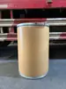 Suministro Barril de Cartón con Aro de Hierro 400*600mm Tubo de Papel Kraft Empaque Barril Farmacéutico Químico Barril de Papel con Aro de Hierro Redondo