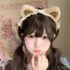 Diademas Suaves y Lindas de Peluche de Animales para Mujer, Alta Elasticidad que No Aprieta la Cabeza, Varios Estilos para Cuidado de la Piel y Lavado, Diademas con Forma de Animal de Dibujos Animados