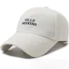 Gorra de Béisbol Unisex para Mujer de Primavera y Otoño, Casual al Aire Libre, Versátil, Adelgazante, para Cabeza Grande, Bordado de Letras, Visera Ancha Curva