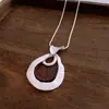 Colar com Franja de Lascas de Madeira Vazadas Plissadas em Forma de Gota D'água Estilo Medieval, Corrente para Suéter com Design Exagerado Retrô, Colar Moderno e Elegante