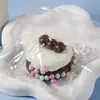 1 peça-Vela Aromática Sabor Soufflé de Leite de Soja com Pão Fatiado Molde de Silicone Soufflé de Leite de Soja Pão Molde de Resina Molde de Silicone Para Brinquedo Squishy de Mochi
