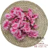 Comercio Exterior Flor Artificial Decoración de Boda 135 Flor de Cerezo Ratán Fabricante Venta Directa Mayorista Flor de Cerezo Colorida Aire Acondicionado Enrollado