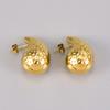 E156 Pendientes de Martillo con Gota de Moda Transfronteriza al por Mayor Pendientes Huecos de Acero de Titanio de Moda Tendencia para Mujer Pendientes