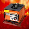 Máquina dobladora y enderezadora de barras de acero portátil, venta al por mayor en Shandong Qingeng, máquina dobladora de aros de acero portátil y conveniente