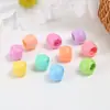 Al por mayor 1cm Estilo Hyuna Mini Pasador Mini Dulce Cuentas de Colores Hebilla Redonda de Frijol Pasador Trenzado