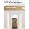 Porta sanfonada de PVC para inspeção de instalação de gás, porta temporária, cozinha aberta, divisória invisível, porta simples de correr
