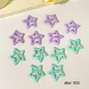 Pinzas para el Cabello de Estrella Lindos Clips Pequeños de Colores Accesorios para el Cabello Pinzas Laterales para Mujer Estilo Coreano Pasadores de Estrella de Cinco Puntas Pinzas para el Flequillo Venta al por Mayor