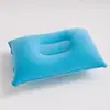 Almohada Inflable Viaje Camping Gruesa Aterciopelada Rectangular Almohada Inflable Compañero de Siesta Almohada Cuadrada