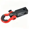 Brazo de remolque de acero al carbono transfronterizo, accesorios para remolque para modificación de vehículos todoterreno y rescate, dispositivo de enganche de brazo de remolque de 2 pulgadas