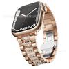 Novo Pulseira de Metal Apple Aplicável Geração 1-8/Ultra Classic Diamond Set iwatch8 Geração Universal Apple Strap