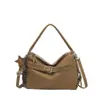 Bolso Tote de Axila con Diseño Personalizado Retro para Mujer 2025 Invierno Nuevo Estilo Ropa Diaria de Trabajo Bolso Cruzado al Hombro
