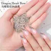 Acessórios para unhas 5A zircônia marquise mini diamante colorido banhado super brilhante fundo pontiagudo formato irregular diamante misto decorações de unha