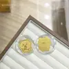 Adesivo de Telefone Ouro Puro 999 2mg Shuibei Adesivo Popular Dourado para Traseira de Telefone Loja de Ouro Transmissão ao Vivo Pequenos Presentes Físicos Varejo
