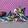 Zapatillas de Baloncesto para Niños 2026 Primavera y Otoño Malla Transpirable Zapatillas Deportivas de Soporte para Niños Zapatillas de Baloncesto para Entrenamiento Real