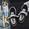 2026 Fubu Outono Mais Vendidos Sapatos Casuais de Lona de Cano Baixo Estilo Coreano para Mulheres, Sapatos de Borracha Vulcanizada, Tênis de Estudante, Sapatos da Moda