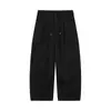 Pantalones Cargo de Estilo Techwear Retro Japonés Rumeng para Hombre Otoño Marca de Tendencia Pierna Ancha Holgados Perezosos Rectos Casuales