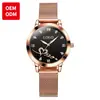 Reloj Marca de Fábrica Reloj Personalizado Reloj de Cuarzo Simple OEM OEM Venta al por Mayor Reloj para Mujer
