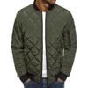 Chaqueta acolchada de algodón para hombre de Amazon, nueva chaqueta acolchada de algodón con cuello alto, abrigo corto acolchado de algodón para hombre, invierno 2023