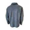Sudadera retro americana para hombre, primavera y otoño, con cuello de solapa, mangas largas, jacquard de patrón de trigo, top moderno de peso pesado, cálido, versátil y a la moda
