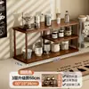 Prateleira de armazenamento de mesa para xícaras, conjuntos de chá, copos de água, xícaras de café e suporte de exibição para xícaras de chá