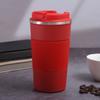 Termo de Acero Inoxidable 304 para Café de Comercio Exterior, Taza de Agua de Negocios de Moda para Coche, Taza de Beber con Marca de Vacío Manual