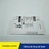 Caixa dobrável para carregador de PD, cabeça de carregamento personalizada, embalagem para pequenos lotes, caixa de papel USB personalizada, conjunto de acessórios