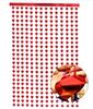 Cortina de seda roja colorida con forma de lluvia de amor para el Día de San Valentín, cortina colgante para puerta, decoración para boda, confesión, fiesta, diseño de escena, decoración colgante
