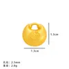 Hangzhou Lingyin Wenchuang Bolsa de Dinero de Calabaza Colgante de Paz y Alegría para Bolsos DIY Llavero Colgante Portátil Venta al por Mayor