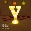 Ventas Directas de Fábrica Luz de Modelado de 26 Letras Inglesas Luz Decorativa para Boda, Propuesta, Confesión Luz Nocturna Forma de Letra Mediana