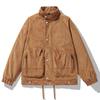 Chaqueta con capucha gris Crock para hombre Chaqueta de marca de moda para hombre Suelta Combinable con todo 2023 Nuevo Top Primavera Aviador