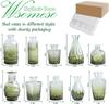 Pequeno vaso de vidro ornamentos de alta qualidade em estilo mini vaso garrafa de aromaterapia decoração suave para casa arranjo de flores produtos por atacado