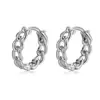 Aretes de Clip para Oreja de Bambú y Cobre Ecológicos, Pendientes de Lujo de Gama Alta de Nicho, Pendientes de Aro Estilo Minimalista Genial para Mujeres, Aretes y Brazaletes de Moda para Oreja