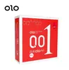 Condón OLO Todo Ultrafino Ácido Hialurónico 001 Dios Masculino Hielo Fuego Productos Sexuales para Adultos Explosiones Meituan