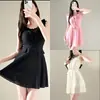 Traje de baño de una pieza estilo girli nuevo, con falda tipo cover-up, adelgazante y favorecedor, para vacaciones en la playa y baños termales, venta al por mayor desde el fabricante