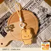 Peluche Crema Galleta Animal Pequeño Bolso Colgante Muñeca Linda Muñeca Colgante Llavero de Coche Regalo Venta al por Mayor