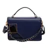 Bolso de Moda para Mujer 2026 Simple Nuevo Llegada Bolso de Mano con Cadena Texturizada Bolso Cuadrado Pequeño Bolso de Hombro Cruzado con Personalidad Elegante