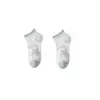 Calcetines de Verano para Mujer Calcetines Cortos Delgados Flores Huecas Bajos Corte de Oreja Cintura Baja Calcetines Bajos Tipo Barco