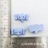 Desenhos animados animal urso sapo coelho resina joias acessórios hairpin corda diy telefone celular shell material adesivo tridimensional