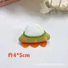 Casa de Hongo Pequeña Creativa, Coche Pequeño, Accesorios de Tela, Broche de Dibujos Animados, Joyería DIY, Accesorios para el Cabello, Bolsas, Accesorios para Ropa