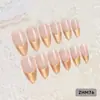24 PIEZAS Colección de Arte para Uñas Bestseller Transfronterizo Navidad Halloween Flor Uñas Portátiles Ojo de Gato Halloween Piezas de Uñas Portátiles