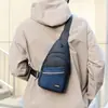 Bolsa de Peito Masculina para Negócios, Bolsa de Ombro Simples e Fashion, Bolsa Transversal Masculina, Bolsa de Peito para Ciclismo e Montanhismo, Bolsa de Ombro Transfronteiriça