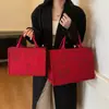 2025 Nuevo Bolso Versátil Bolso Tote de Gran Capacidad Combinación Diaria Color Brillante Moderno Bolso de Hombro