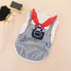 Colete Fino de Primavera para Filhote Roupa de Pet Gato Teddy Roupas de Gato Verão Bulldog Francês Cachorrinho Bichon Roupas de Verão