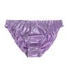 Ropa Interior Femenina Tallas Grandes Transfronteriza, Estilo Europeo y Americano, Sexy, de Secado Rápido, Transpirable, Cómoda, Entrepierna de Algodón Puro, Ropa Interior de Satén Súper Elástica para Mujeres